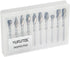 1/8 inch Carbide Burr Set - 10pcs Aluma Cut Rotary Burrs for Aluminum, 3mm Shank Fits Die Grinder Drill