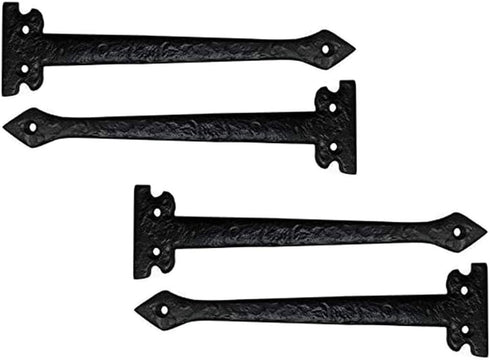 Adonai Hardware 7" "Agee Heavy Duty Antique Cast Iron Strap False or
