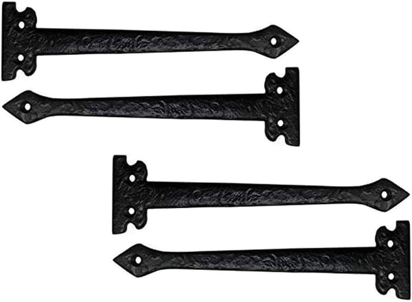 Adonai Hardware 7" "Agee Heavy Duty Antique Cast Iron Strap False or