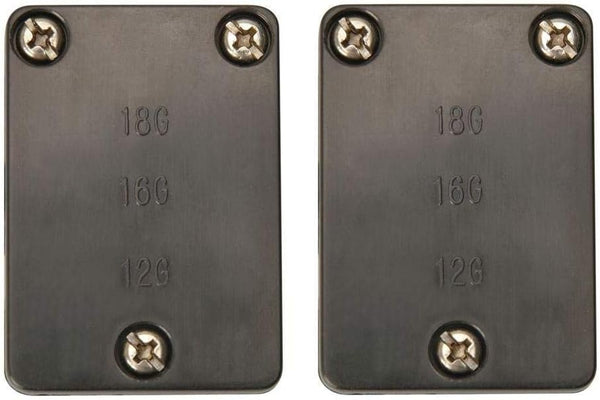Moonrays 11604 Cable Connectors for Low Voltage Landscape Lighting; 2-Connectors ; Black