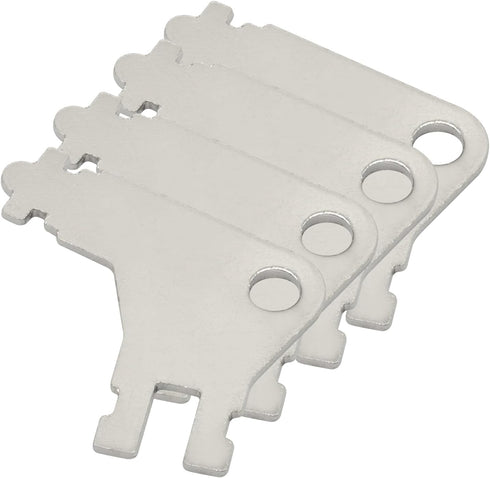 Seimneire 12 Pack Set, Set Universal Dispenser Key Georgia Pacific Style Key for Paper Towel Toilet Paper Dispensers