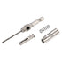 uxcell Self Centering Hinge Tapper Core Drill Bit, 5/64 Diameter Hole Puncher for Woodworking, Silver