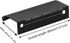 12Pcs 80mm/3.15" Mount Finger Edge Pull, Aluminum Concealed Handle for Home Kitchen Door Drawer Cabinet