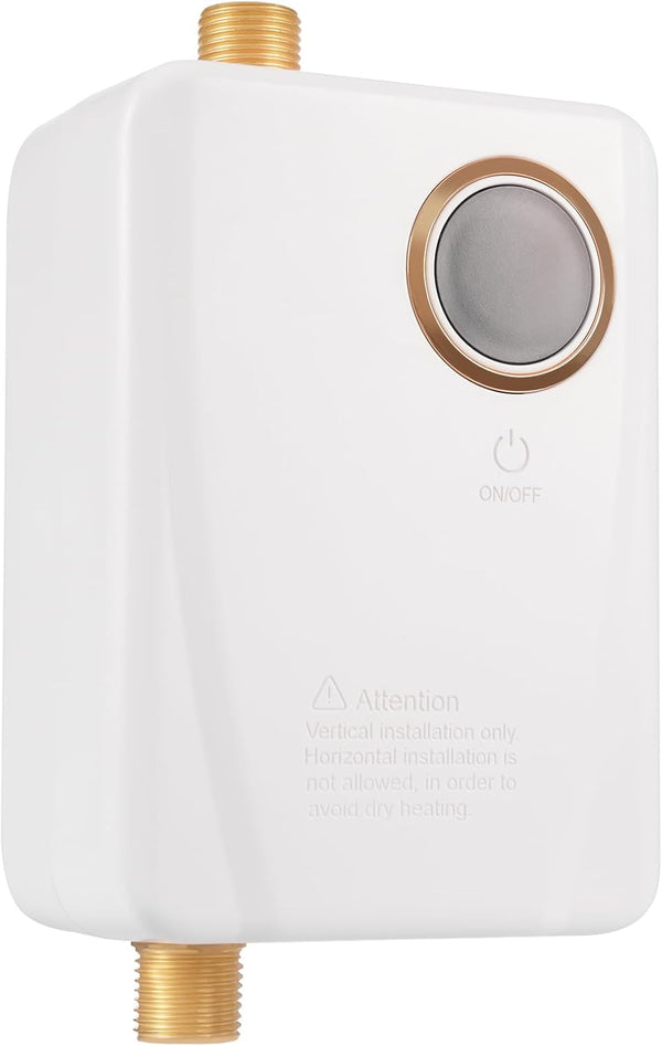 Ageanbri Water Heaters 110V 3000W Electric Water Heater Small Instant Water Heater, Under