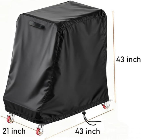 AugustknowU (420D) Oxford Cloth Waterproof Cover for L-Shaped Folding Chair Storage Rack Trolley with UV Resistance