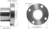 2" Wood Lathe Steel Faceplate Chucks, 1 -8TPI Thread Woodworking Accessories Tools
