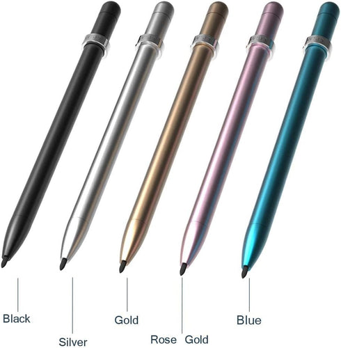 WSD Mechanical Pencils, Magnetic Control Pencil, CNC Machined, Universal 2.0mm Refill, Black