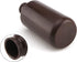Othmro 500ml Plastic Bottles, Wide Mouth Polyethylene Lab Chemical Reagent Storage Containers with Brown Cap