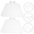 2pcs Power Tool Plastic Goggles Guard Shield, Bench Eye Shield Assembly for Tool Angle Cover