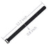 Adjustable and Reusable Hook and Loop Cinch Straps - 10 Pack (12" x 0.8", Black)