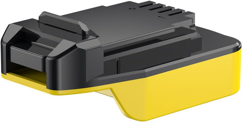 Dual-Tool Battery Adapter for Black and Decker 20v MAX Tools, Compatible with DeWalt 20v MAX Battery, 1 Adapter Only