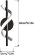 9W Modern Wall Sconces, Wall Lighting Fixture Lamps LED Aluminum Wall Lamps for Bedroom Living Room Hallway Hotel