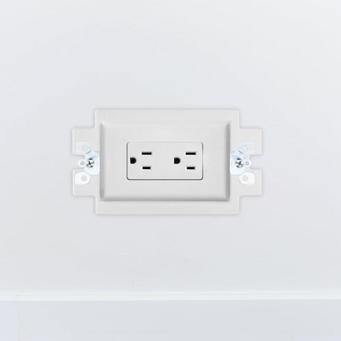 5PCS BE1-2 Electrical Outlet Box Extenders, 1 Gang Electric Box Extender with 10PCS Screws