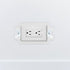 5PCS BE1-2 Electrical Outlet Box Extenders, 1 Gang Electric Box Extender with 10PCS Screws