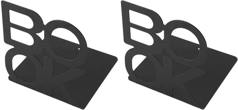 HEEPDD Modern Bookend, Decorative Book Holder for Desk and Office Use Modern Bookend, Steel, Heavy Duty Book Stopper