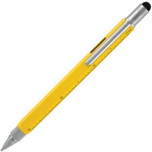 Xtreme 6-in-1 Stylus: Touchscreen Stylus, 4" Ruler, Level, Ballpoint Pen, Screwdrivers