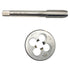 M12x1.75 Tap Die Set, Right Hand Machine Tool Screw, M12 X 1.75 Thread Tap & Round Die for Cutting