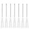 16G 32MM 100 Pack Disposable with Cap for Lab Supplies, Poultry, Pet, and Industrial Dispensing