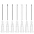 16G 32MM 100 Pack Disposable with Cap for Lab Supplies, Poultry, Pet, and Industrial Dispensing