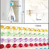 DERA 100pcs 20mm 304 (20mm, round stainless steel ring for Chandelier, Curtain,Suncatchers, Crystal Garland,Necklaces