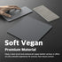 POUT H3 3-in-1 Split Max Wireless Charging Mouse Pad Fast Qi Charger, Mousepad Mat, and Magnetic Tray Organizer