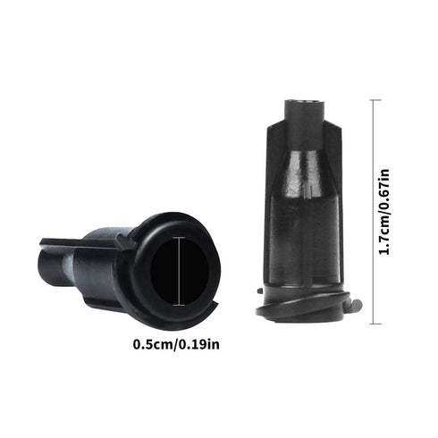 1000 Value Pack Luer Lock Syringe Tip Caps with Storage Box, Dispensing Needle Tip Cap