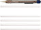 Treasure Marker – Soapstone Fabric Marker with 6 Refills, Easily Marks Rub or Wash Off, Sharpen with Pencil Sharpener