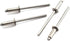 SDTC Tech Stainless Steel Blind Rivets, 1/8" x 3/8" (4-4) Open End Type Pop Rivet, 50 Pack