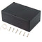 Zulkit Junction Box, IP65 Waterproof Dustproof ABS Plastic Electrical Boxes Electronic Enclosure Black 9.1 x 5.9 x 3.4
