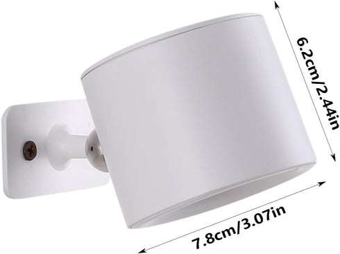 VIECDJSK 360 Rechargeable Wall Sconce Lights of Sweden, Battery Operated Wall Sconce with Remote Control, Rotatable