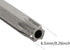 XMHF 1/4- Inch T40 S2 50mm 10Pcs Hex Shank Torx Steel Security Screwdriver Bit Long