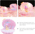 PRETYZOOM Table Lamps | Night Light Mermaid Teen Room Decor | Aesthetic Lamps for Bedroom Home Light Decor