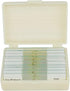 Prepared Whole Insects Microscope Slides Set, 10pcs Specimens for Kids Students Biology Class, Educational Gift