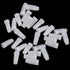 50pcs Luer Lock Syringe Tip Caps Disposable Plastic Syringe Cap for Liquid Sampling in Laboratory