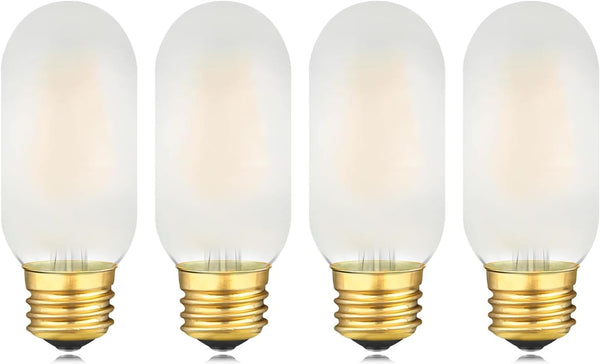 Frosted T45 E26 LED Bulb Dimmable 40W Equivalent E26 Bulb 4 Watt