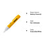 NEIKO 40524A Non-Contact Voltage Tester, AC Voltage Detector, Dual Range 12V-1000V, Electric Tester Pen