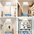 Closet 400LM Dimmable 3 NARUNDREN Rechargeable Motion Sensor LED Ceiling Light with Remote, Wireless Battery Operated