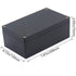 Junction Box IP65 Waterproof ABS Plastic Electrical Project Case, Project Box with 4 PCS M16 Cable Glands, 7.87 x 4.72