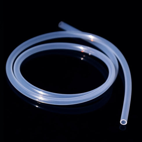 ABIGABETH 1/4" 1/4" 3/8" 10 ID Food-Grade Silicone Tubing - High Temp Silicon Tube ID x OD Feet Pure Flexible Silicone