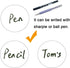 Hcode 1 Inch Color Coding Label Price Stickers, 1000 Pieces Garage Sale Blank Round Adhesive Dots, Glossy Writable Paper