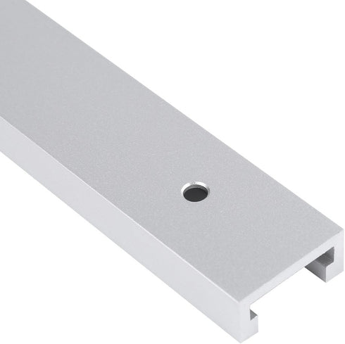 Yosoo Aluminum Alloy T-Track Woodworking T-Slot Track for Workbench Machines (300mm/400mm)