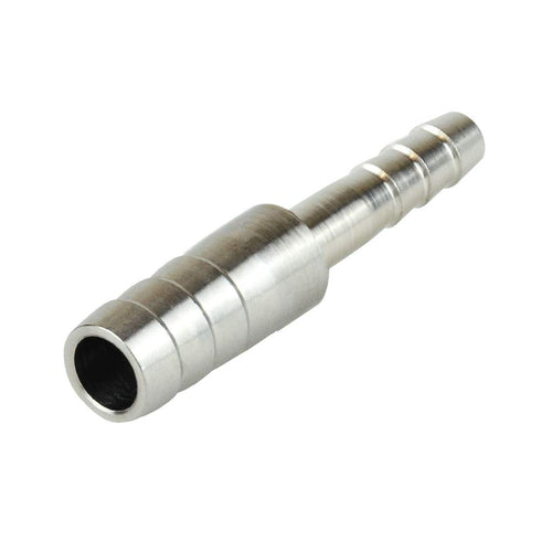 Quickun 1/2" to 3/8" Barb Reducer Hose ID, Reducing Barbed Splicer for Water/Fuel/Air