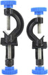 Marhynchus 2 Pcs Aluminum Office School Supplies Sprayed Cross Clamp Lab Stand Holder for Laboratory