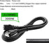 Rocker Switch Power Socket Inlet Module Plug with 4.9ft Power Cord and 10A Fuse Switch 10A 250V 3 Pin IEC320 C14