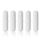 5 Pcs 30mm(1.18 inch) B PTFE Magnetic Stirrer Mixer Stir Bar, White Color for Laboratory Stir Plate