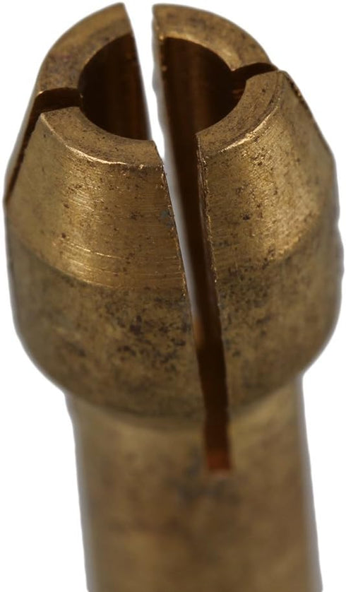 CNBTR Brass Collet for Rotary Tools, 0.5-3.2mm, Pack of 10 (4.3mm Shank Dia)