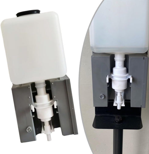 Generic Induction Hand sanitizer Dispenser, Mechanical Pump Body Design, Suitable for Installation Behind The Mirror