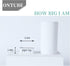 Ceramic Farmhouse Paper Clip Holders for Desk, 3.3-Inch (White)
