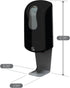 Touch-Free Automatic Hand Sanitizer Dispenser - Sleek Black Design