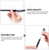 VILLCASE Black Gel Pens, 20pcs Fine Point Black Ink Pens Bulk, Smooth Writing 0.5mm Ballpoint Pens for Office Supplies